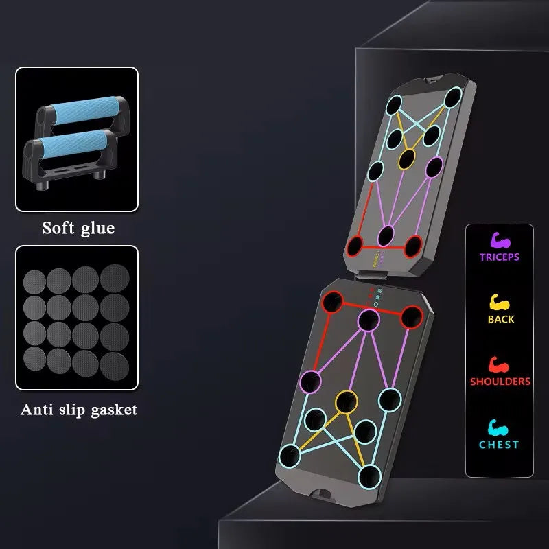 Planche de Push-Up Multifonction – Puissance