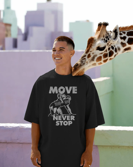 T-shirt MOVE Force Brute – Noir