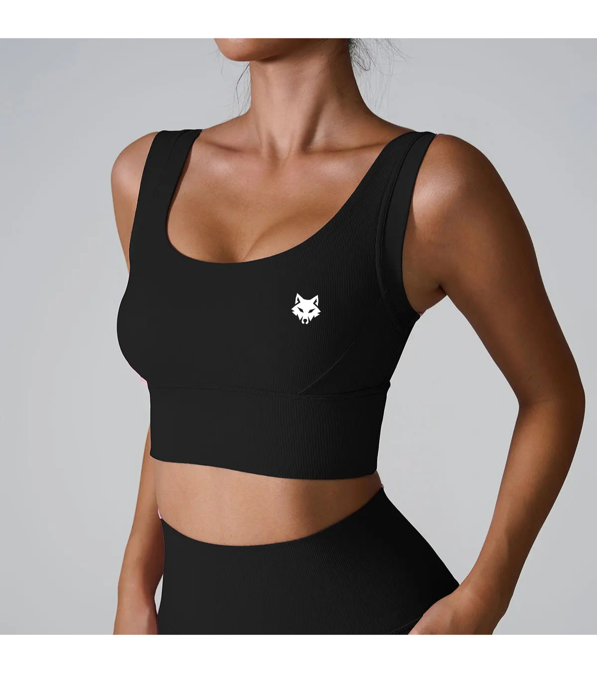 Brassière Fitness à Bretelles Larges – Maintien Optimal