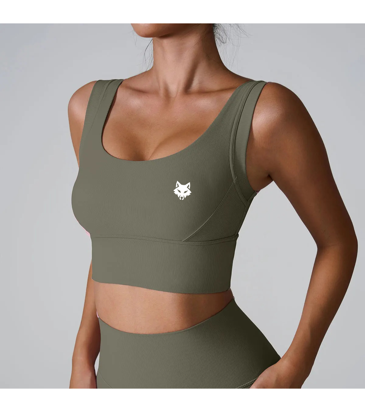 Brassière Fitness à Bretelles Larges – Maintien Optimal