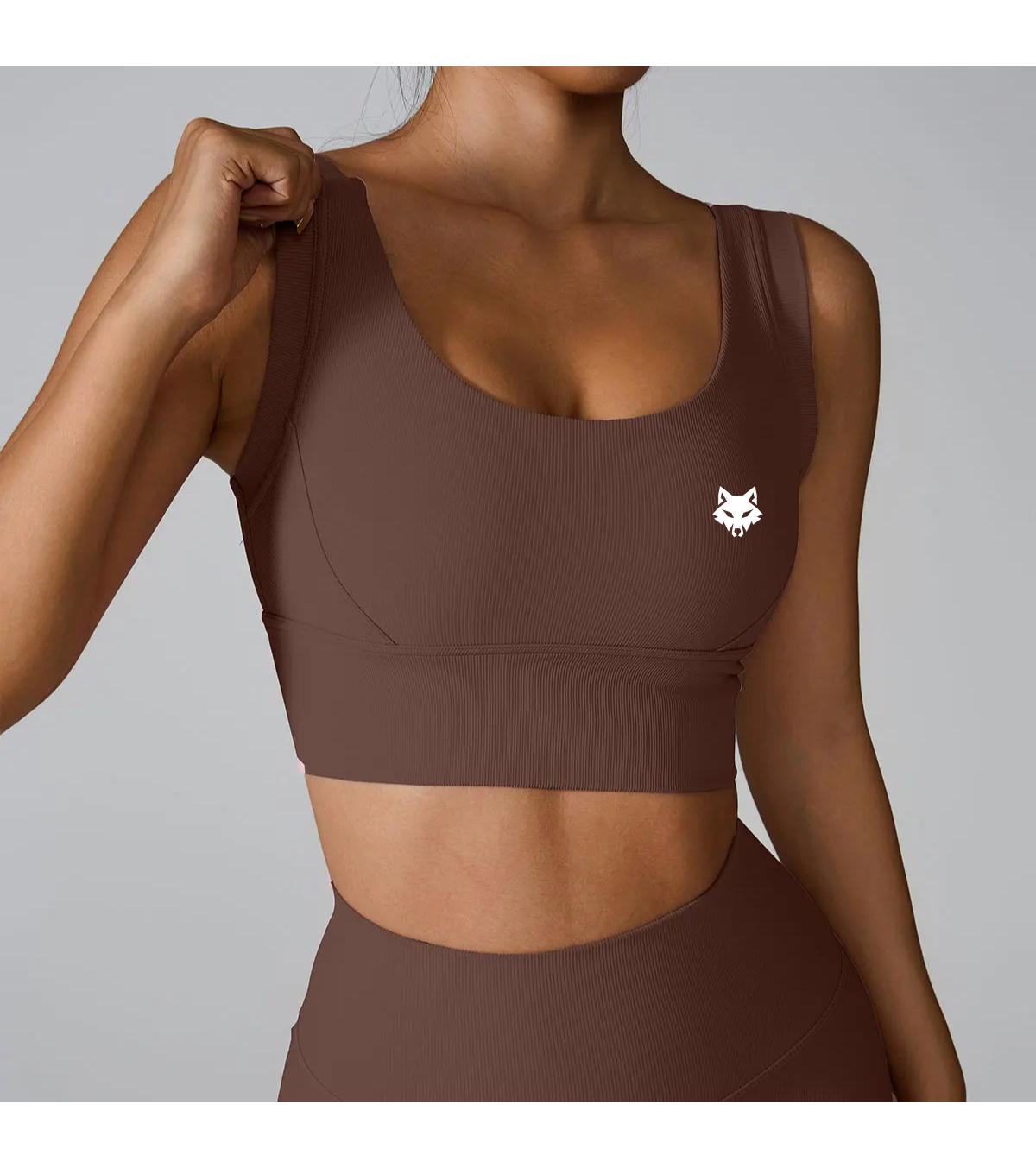 Brassière Fitness à Bretelles Larges – Maintien Optimal