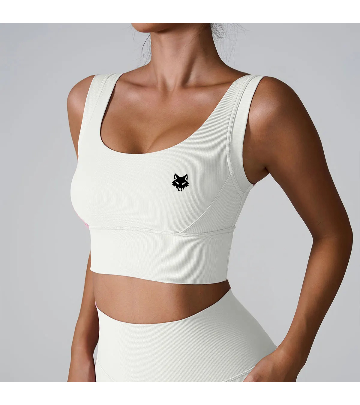 Brassière Fitness à Bretelles Larges – Maintien Optimal