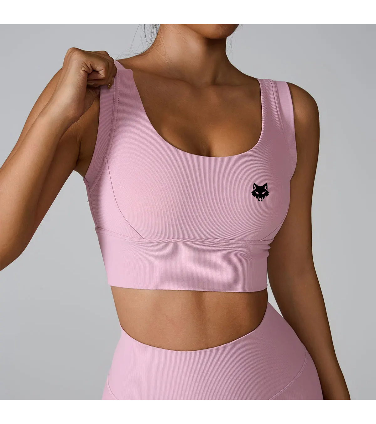 Brassière Fitness à Bretelles Larges – Maintien Optimal