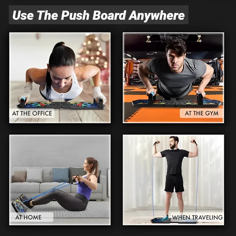 Planche de Push-Up Multifonction – Puissance