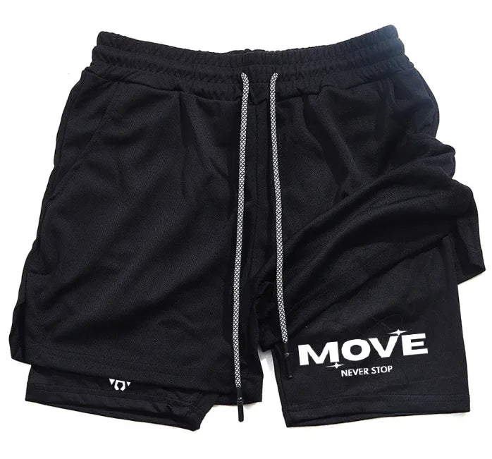 Short MOVE – Léger, Sobre et Prêt à Bouger
