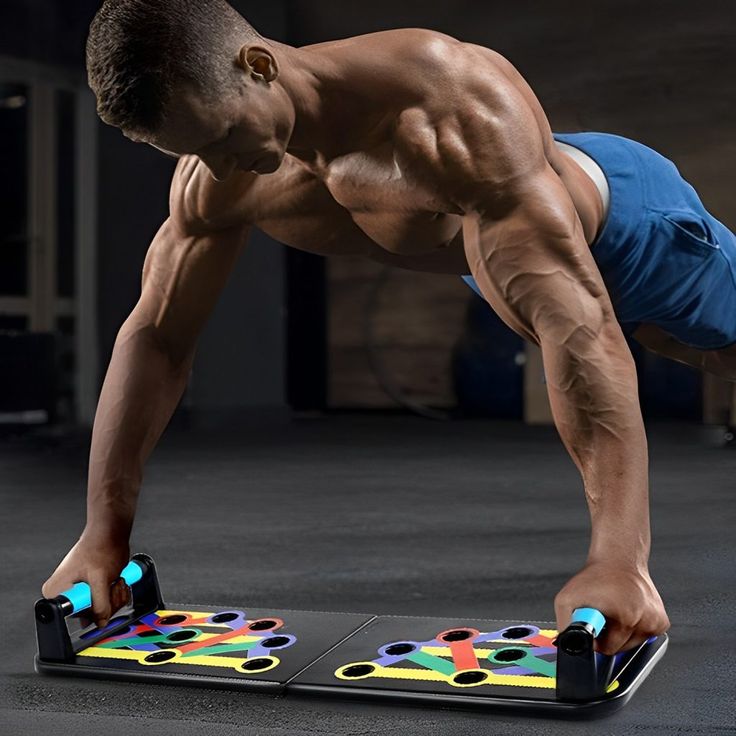 Planche de Push-Up Multifonction – Puissance