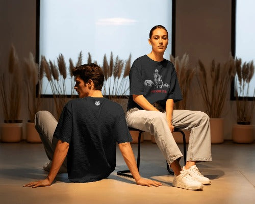 T-shirt MOVE Force Déchaînée – Noir